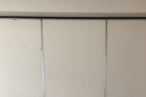 宝塚市 スライディングドア（可動間仕切り）調整・修繕Afterイメージ