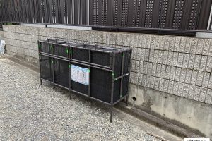 宝塚市 地域 ゴミステーションボックス(オーダー)設置工事Afterイメージ