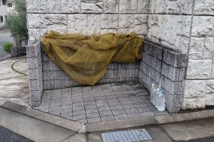 宝塚市 ゴミステーションボックス(大)設置工事Beforeイメージ