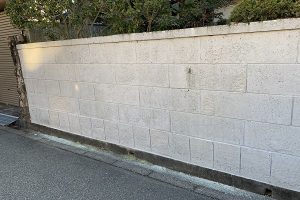 宝塚市 外塀補修工事Afterイメージ