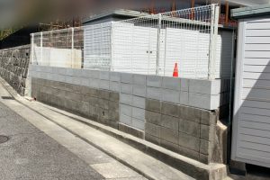 神戸市 ブロック塀改修工事Afterイメージ