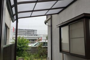 宝塚市 テラス屋根設置工事Afterイメージ