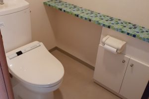 宝塚市 ﾏﾝｼｮﾝ トイレリフォーム工事｜TOTOのGGワンデーリモデルプランBeforeイメージ