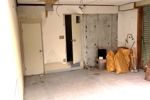 大阪市内 ガレージリフォームBeforeイメージ