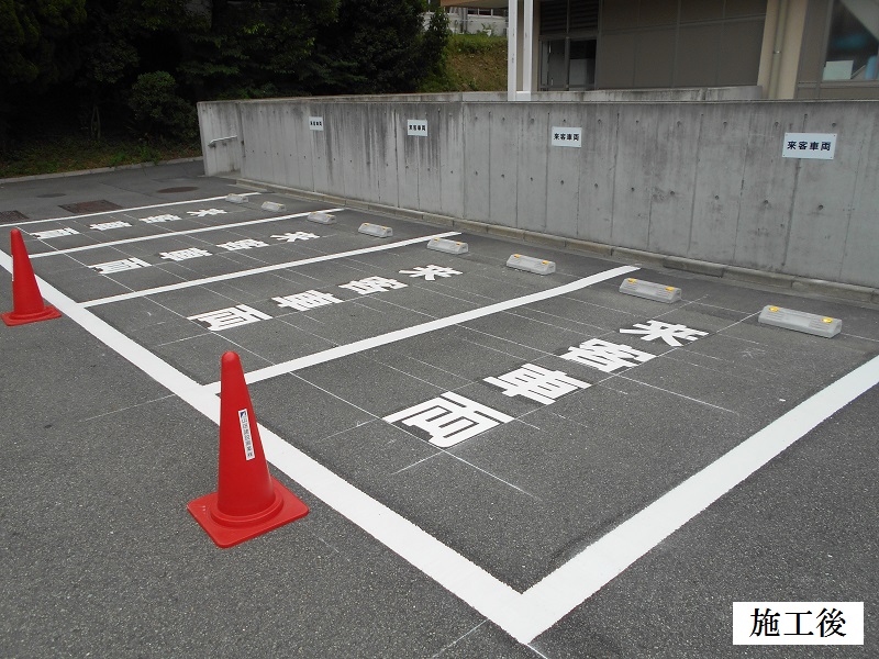 池田市 施設 駐車場区画整備イメージ01