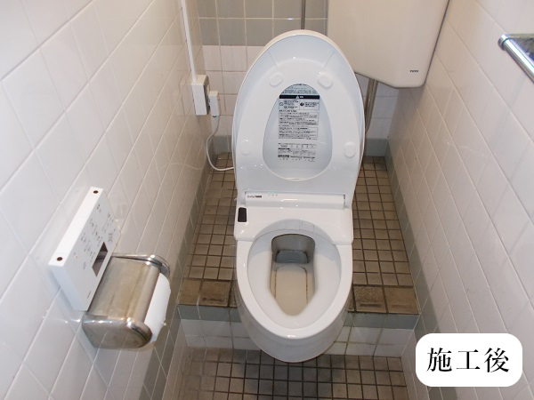川西市 公共施設 和式トイレを洋式にリフォームイメージ01