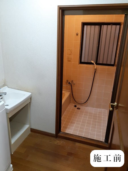 神戸市灘区 浴室リフォーム工事｜在来浴室をシャワールームにイメージ03