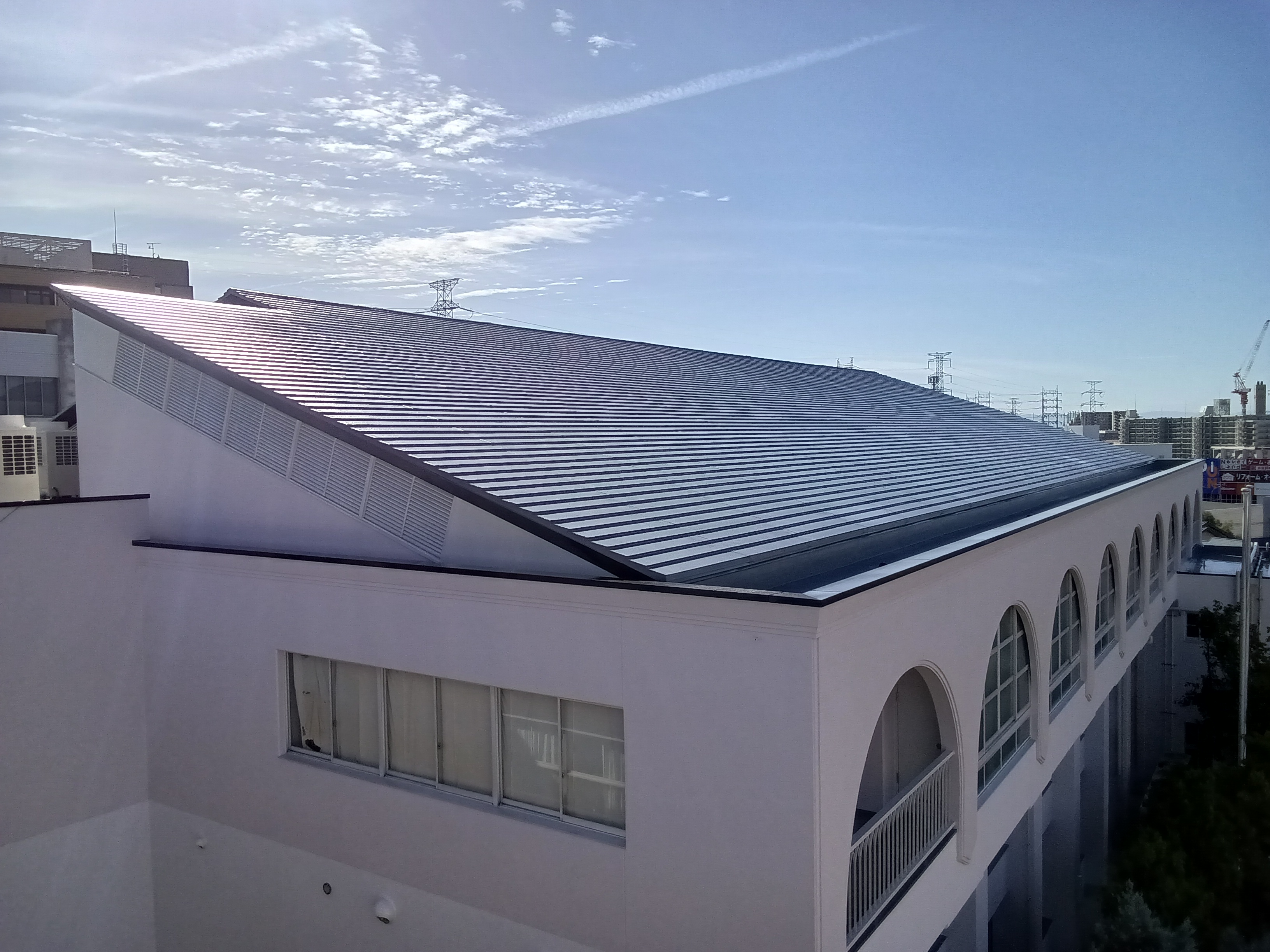 宝塚市内 市立小学校 体育館内外予防改修工事イメージ04