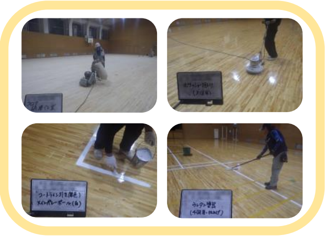 宝塚市内 市立小学校 体育館内外予防改修工事イメージ06