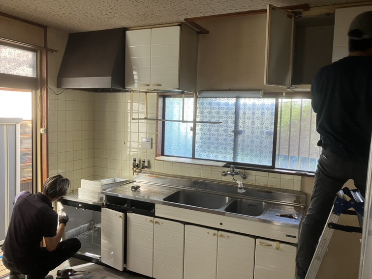 宝塚市内 個人宅 キッチンリフォーム工事イメージ02